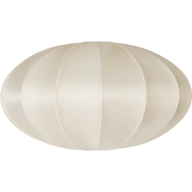 Indochina Lampeskærm Pumpkin, Raw White