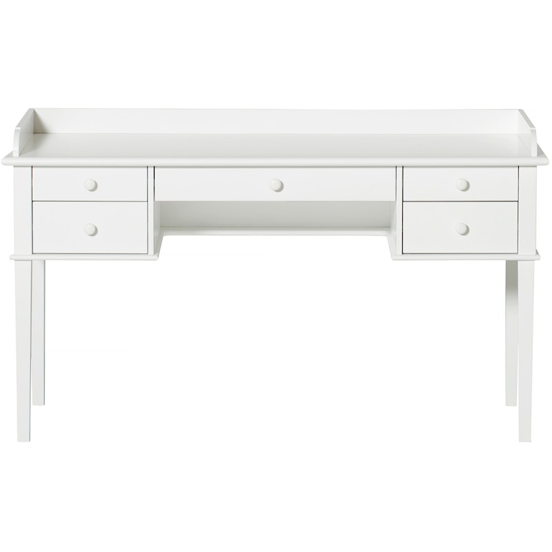 Seaside Junior Office Table, White