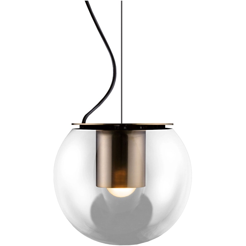 The Globe 827 Pendel, Satin Gold / Anodiseret Bronze