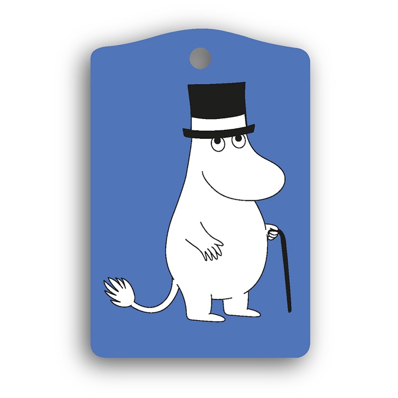 Mumi Bagagemærke Moominpapa, Blå