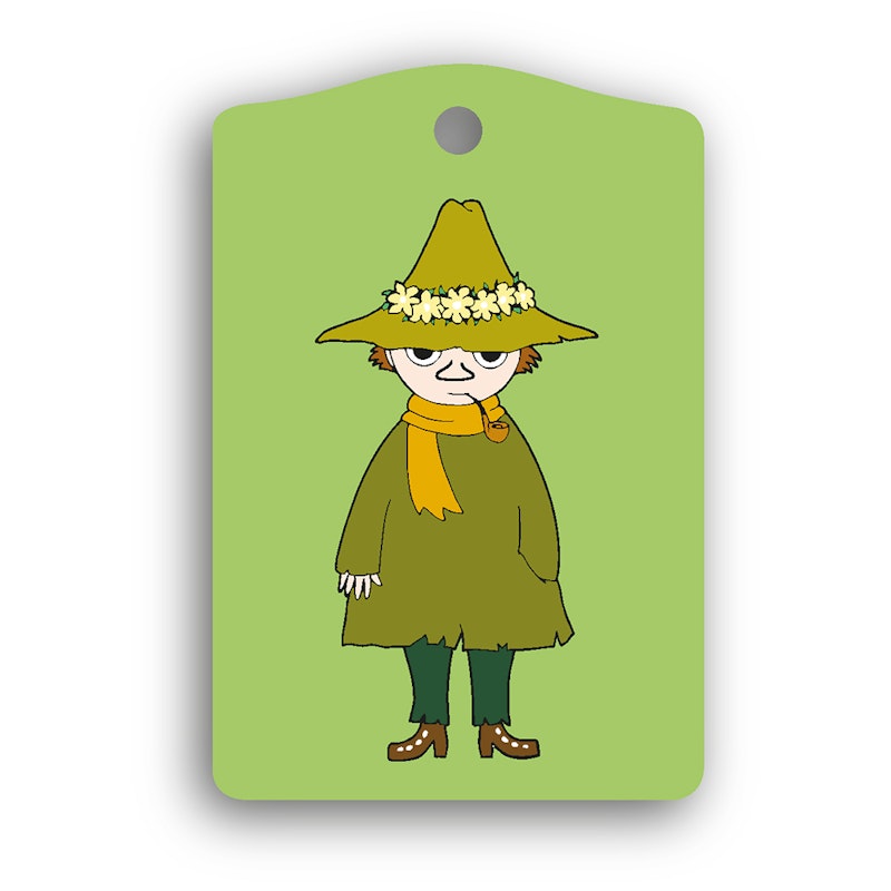 Mumi Bagagemærke Snufkin, Grøn