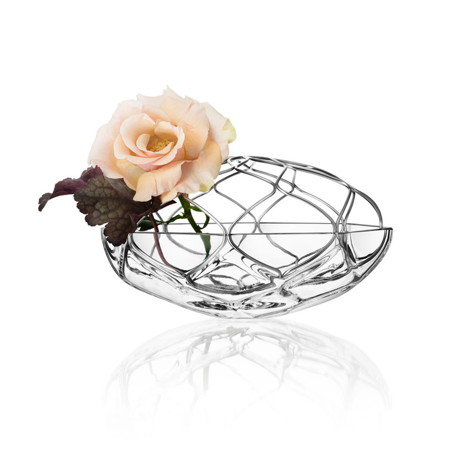 Orrefors Bloom Vase Clear - Vaser Metal Klar - 6400025