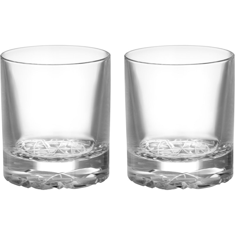 Carat Old Fashioned Glas 2-pak, 21 cl