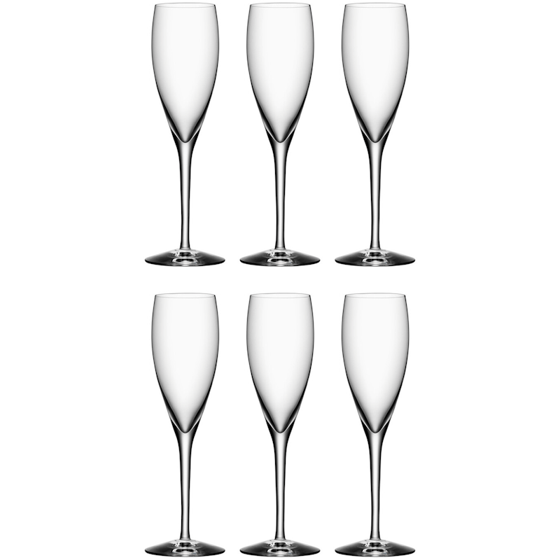 More Champagneglas 18 cl, 6-pak