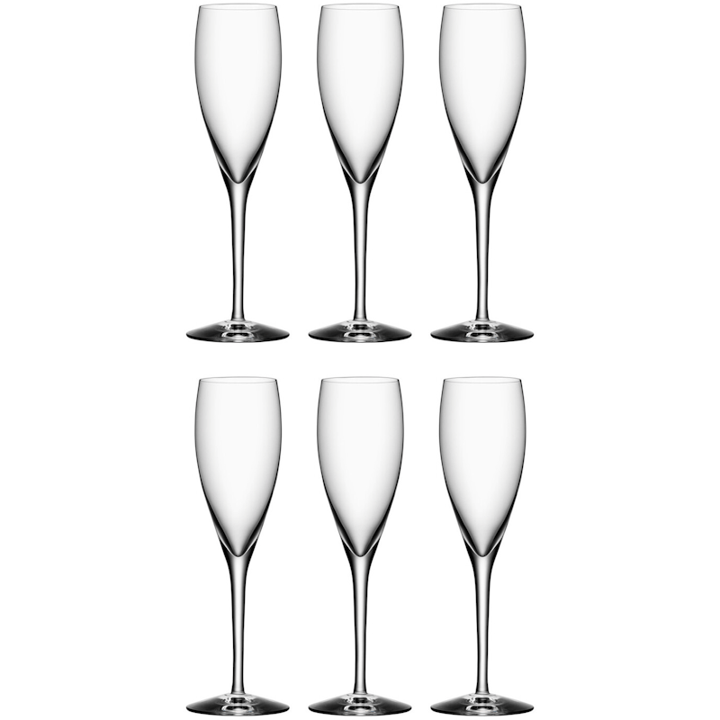 More Champagneglas 18 cl, 6-pak