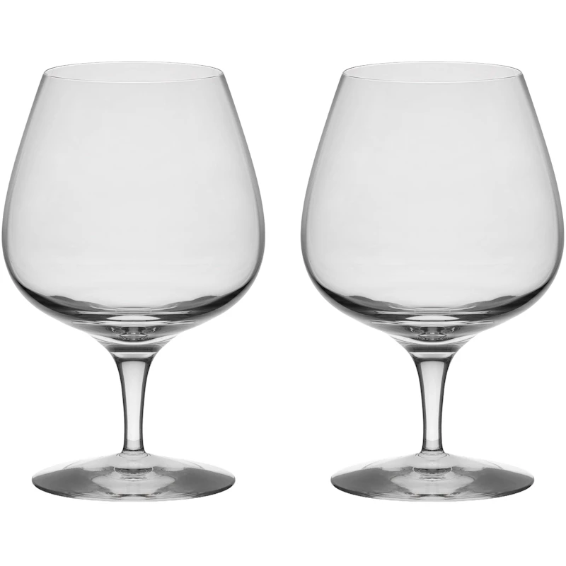 More Cognacglas 33 cl, 2-pak
