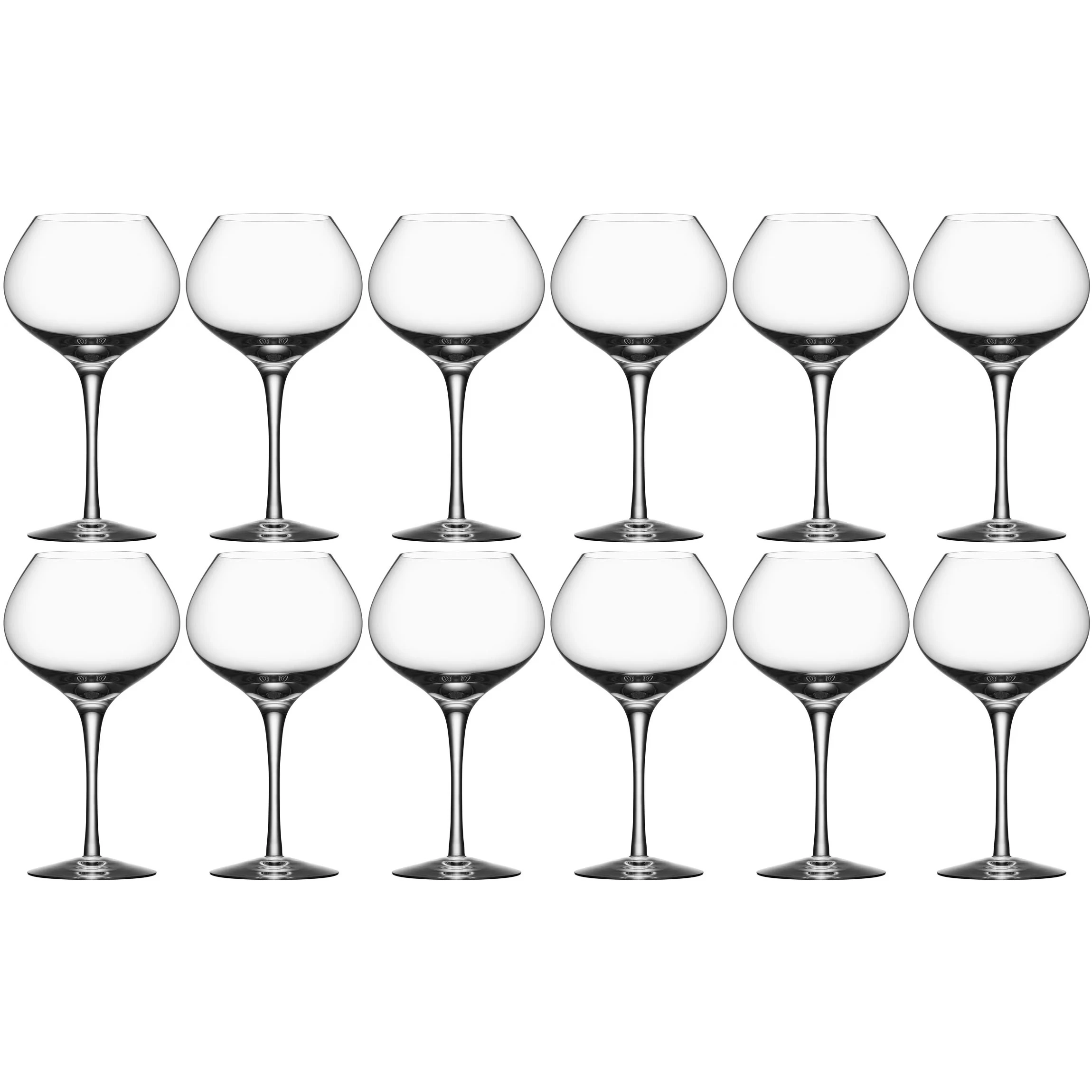 Orrefors More Mature R&oslash;dvinsglas 48 Cl 12-pak - Vinglas Krystalglas Klar - 6310139