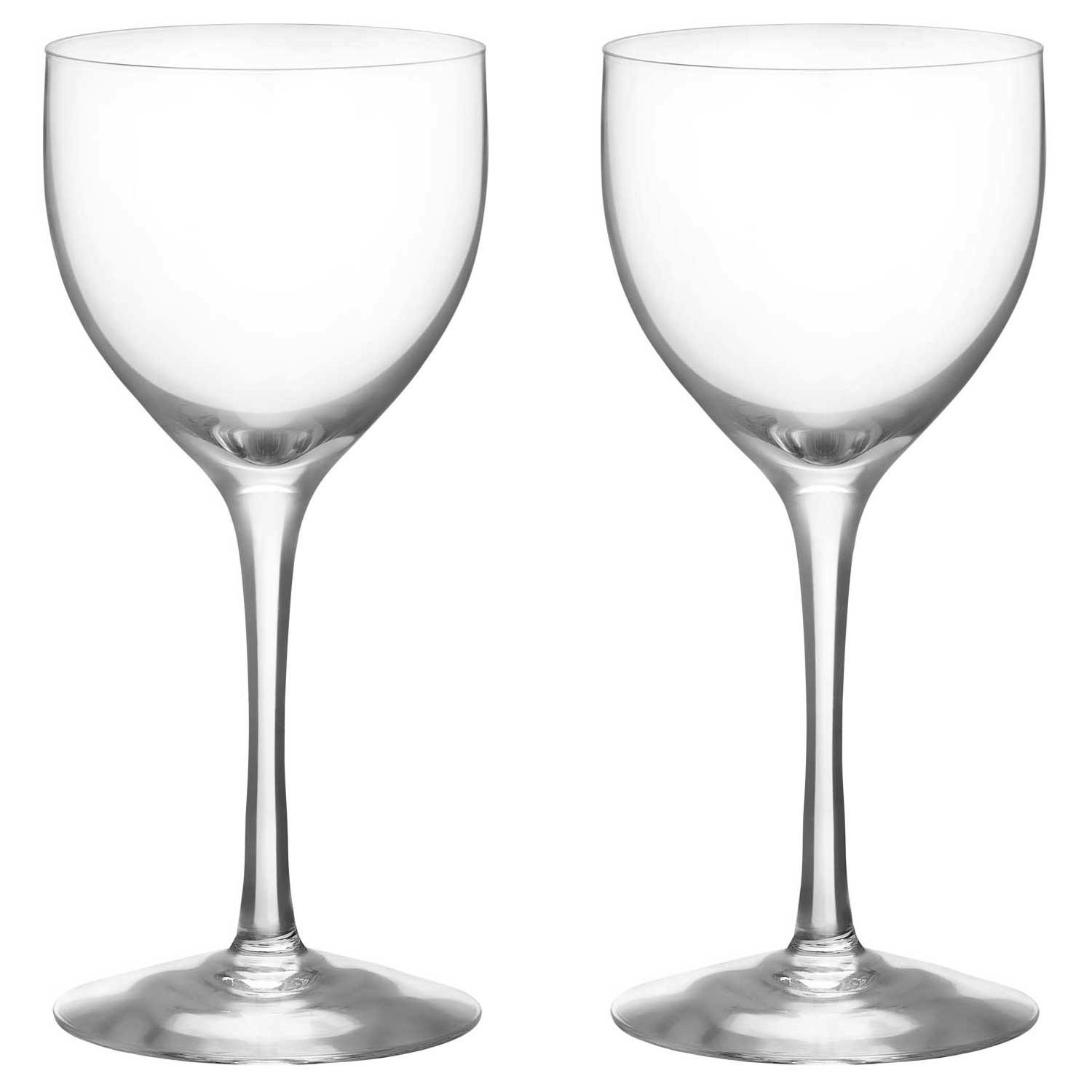 Orrefors More Nick & Nora Glas 17 Cl 2-pak - Snaps & Avec Krystalglas Klar - 6310160