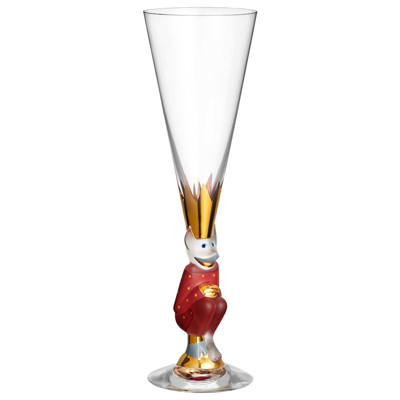 Nobel The Sparkling Devil Champagneglas 19 cl, Rødt