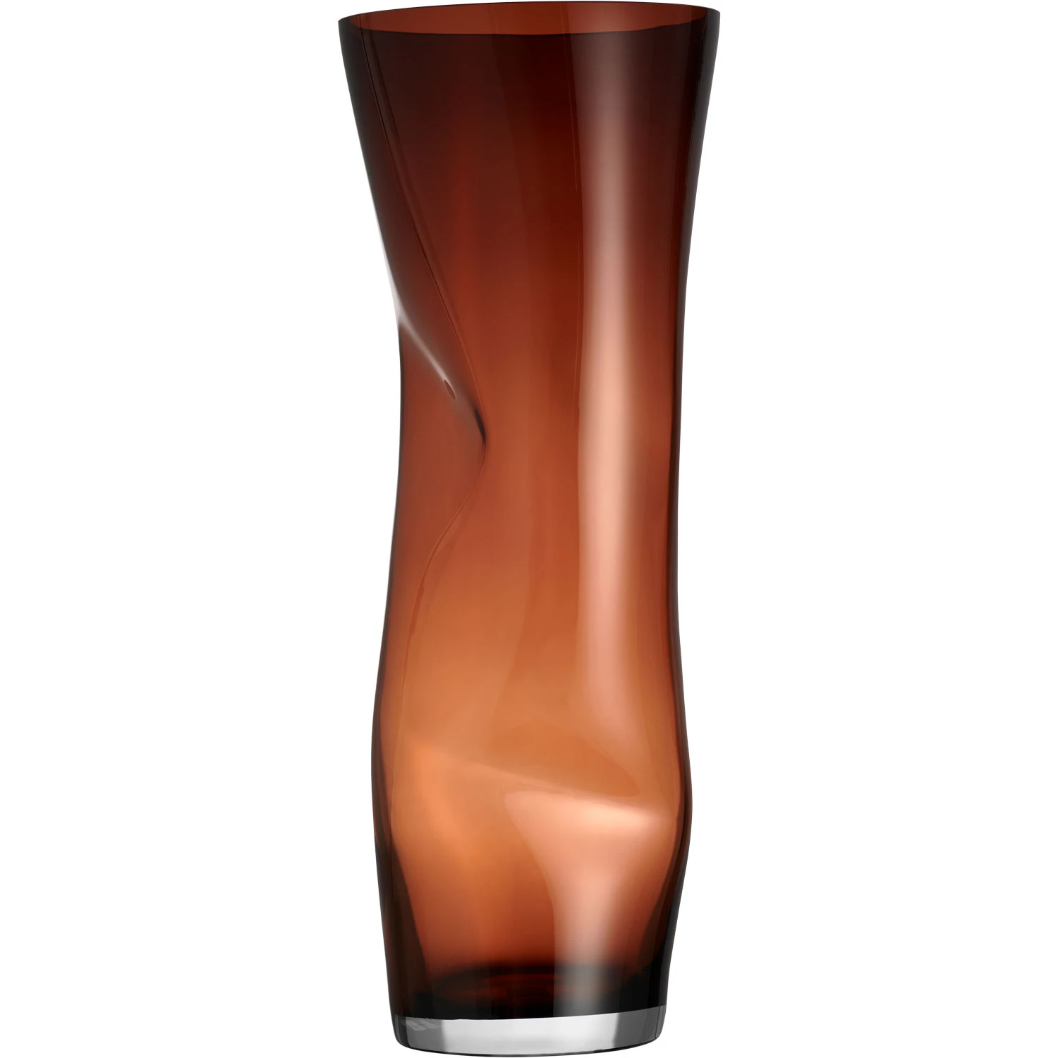 Orrefors Squeeze Vase 50 Cm Sunset Brown - Vaser Glas Brun - 6562034
