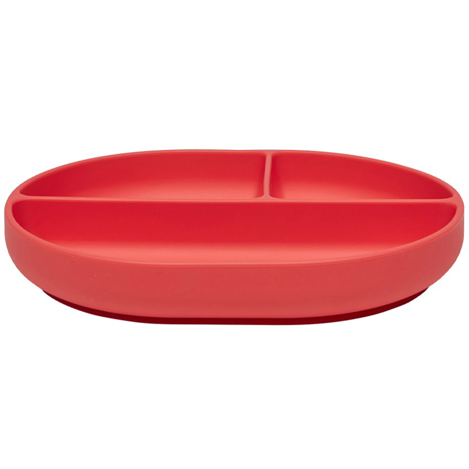 Oyoy Enkei B&oslash;rnebordservice - B&oslash;rnetallerkner Silikone Cherry Red - M107658