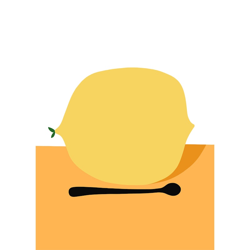 Citron Plakat 30x40 cm