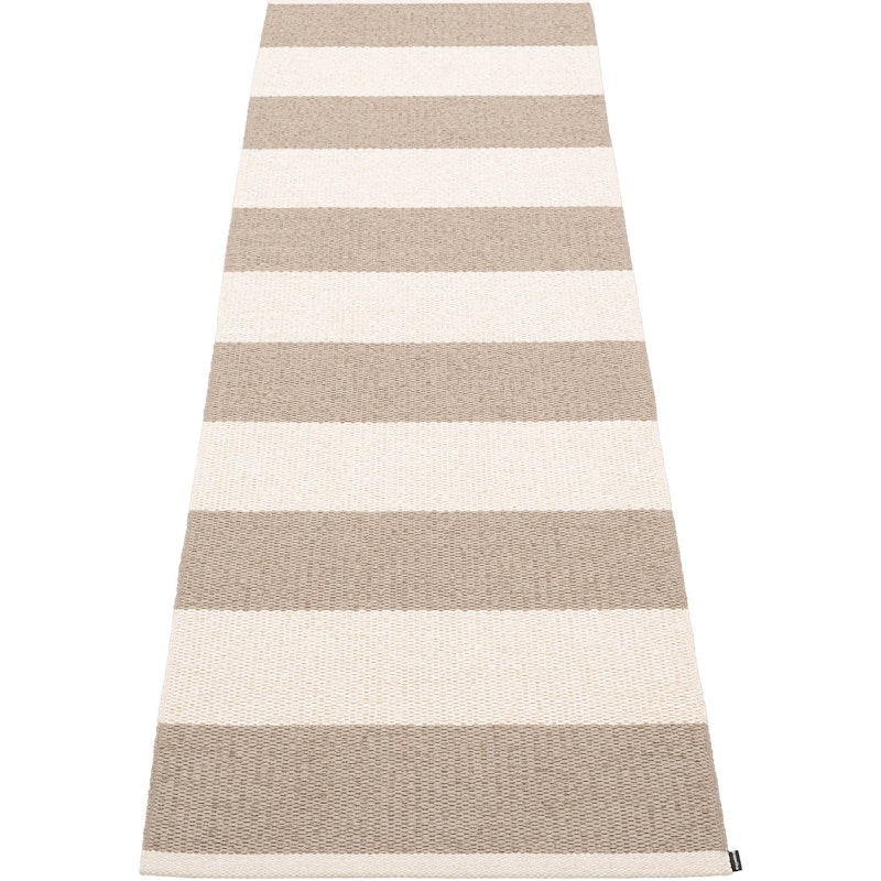 Bob Tæppe 70x225 cm, Mud/Vanilla