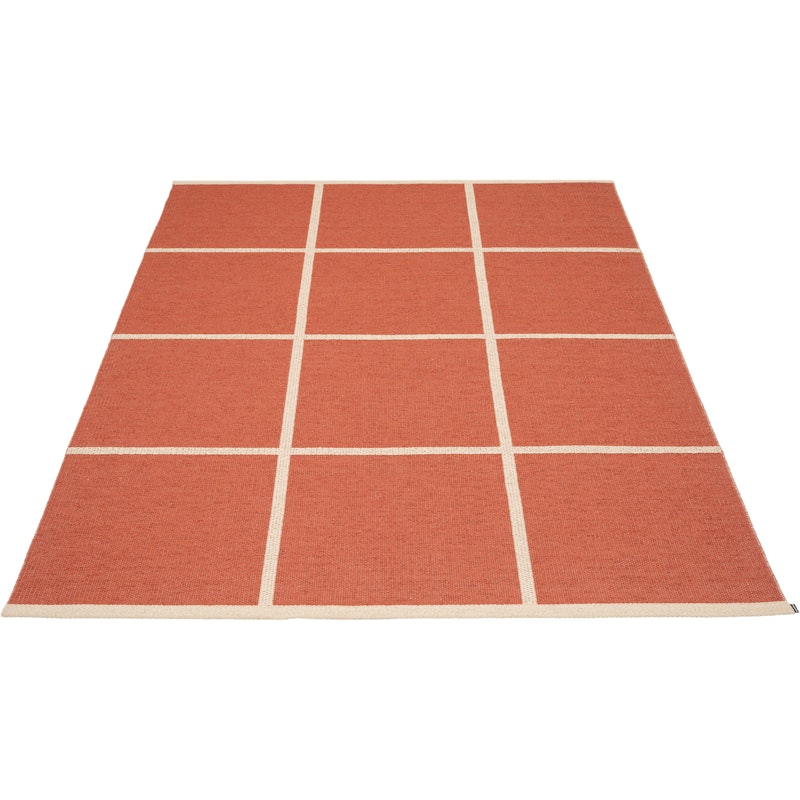 Criss Plastikmåtte Brick / Cream, 180x260 cm