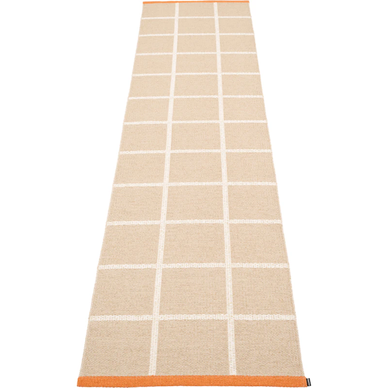 Criss Plastikmåtte Beige / Vanilla / Pale Orange, 70x300 cm