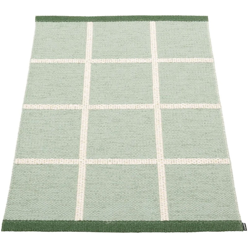 Criss Pop Plastikmåtte 70x100 cm, Misty Mint / Vanilla / Leaf