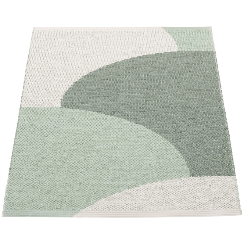 Hill Tæppe 70x90 cm, Army / Misty Mint / Fossil Grey