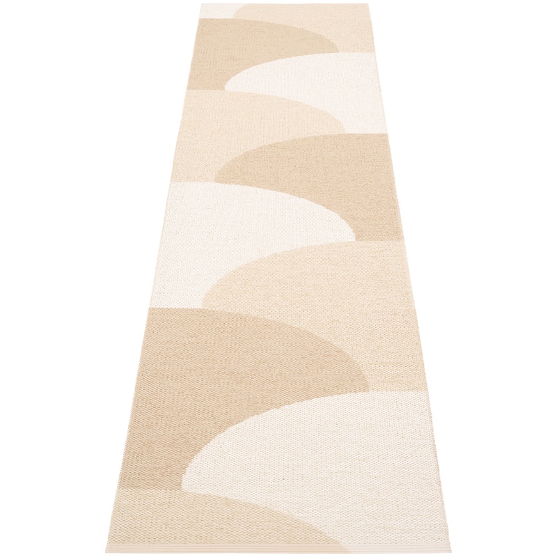 Hill Tæppe 70x270 cm, Vanilla / Beige / Cream