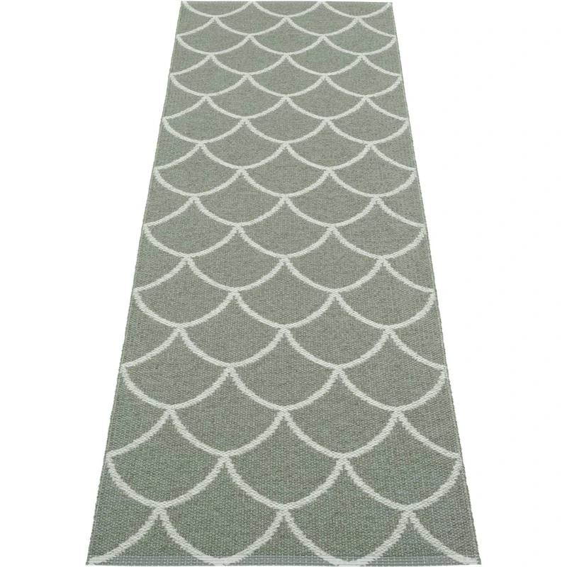 Kotte Tæppe Army/ Sage, 70x 225 cm