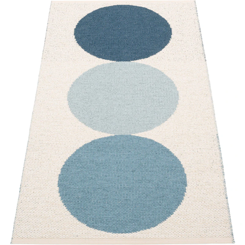 Otto Tæppe Sky/Vanilla, 140x70 cm