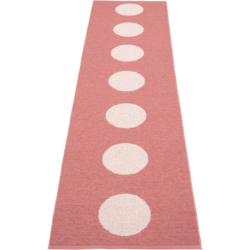 Vera Pop Tæppe 70x280 cm, Blush / Pearl Pink
