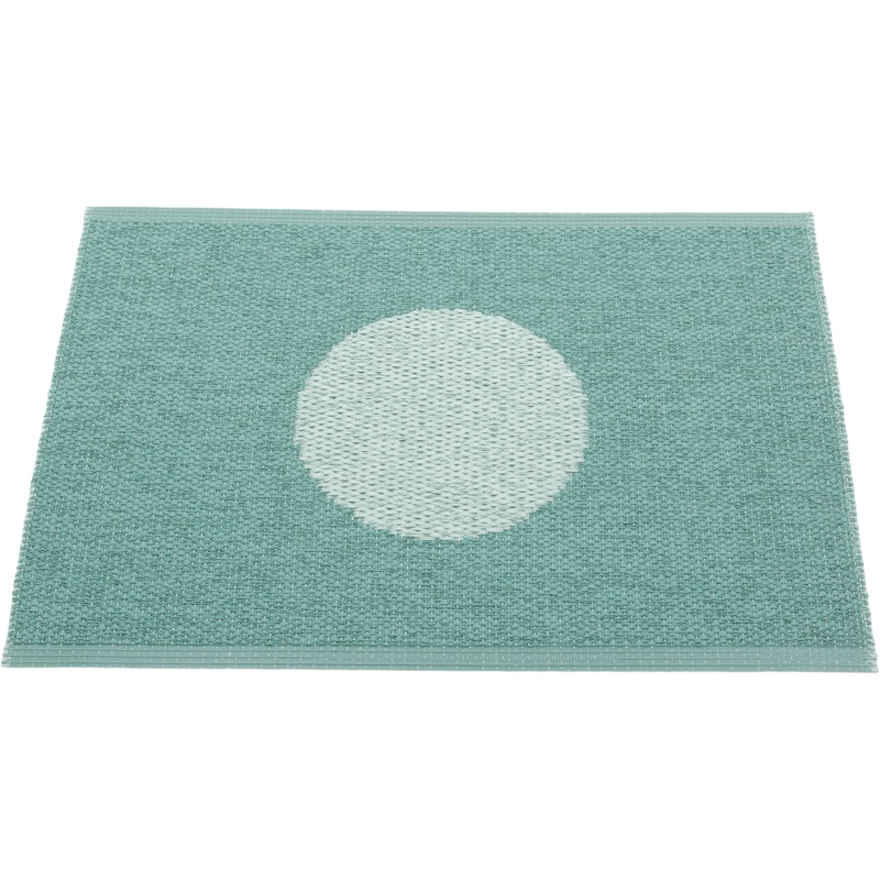 Vera Pop Tæppe 50x70 cm, Jade / Pale Turquoise