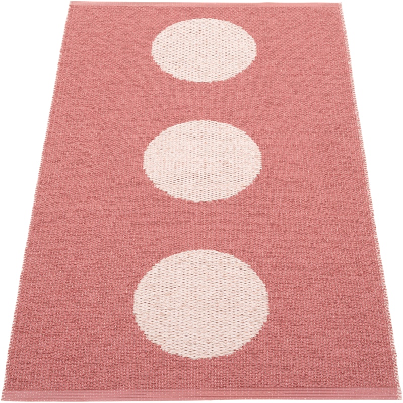 Vera Pop Tæppe 70x120 cm, Blush / Pearl Pink