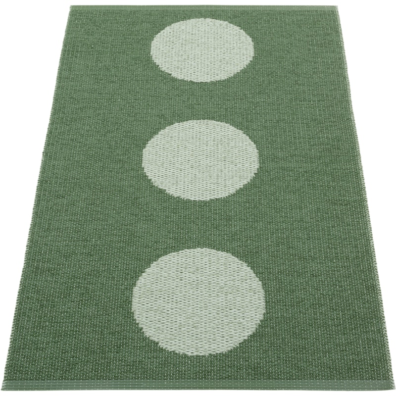 Vera Pop Tæppe 70x120 cm, Leaf / Misty Mint