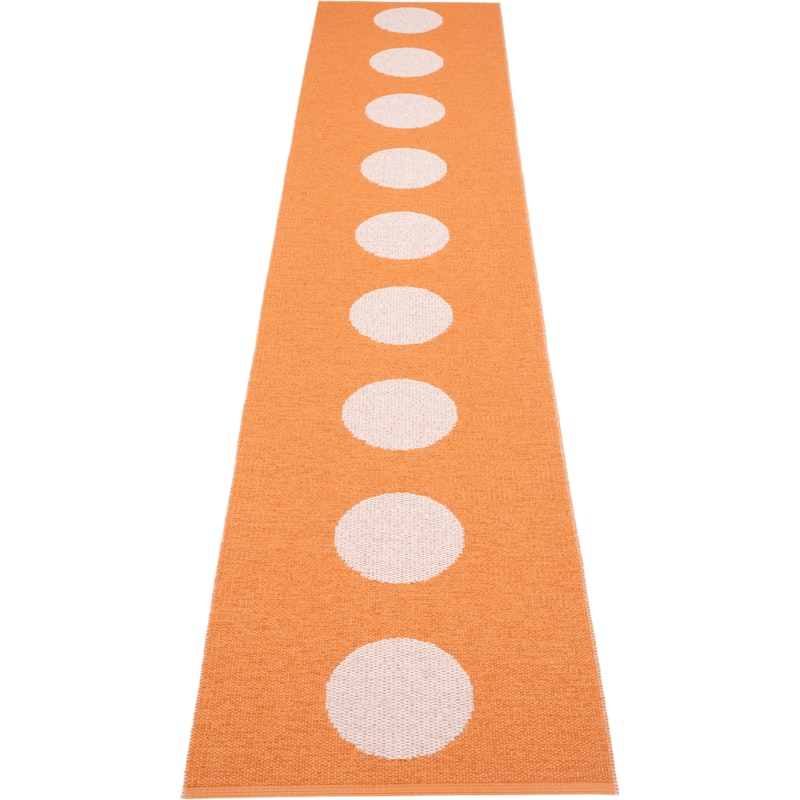 Vera Pop Tæppe 70x360 cm, Pale Orange / Pearl Pink