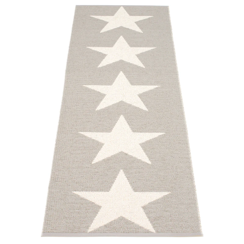 Viggo One Gulvtæppe 70x150 cm, Warm Grey/Vanilla