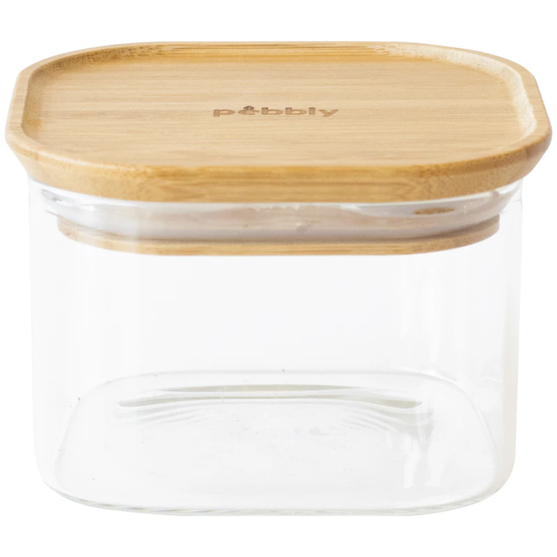 Glaskrukke Med Låg Firkantet, 50 cl