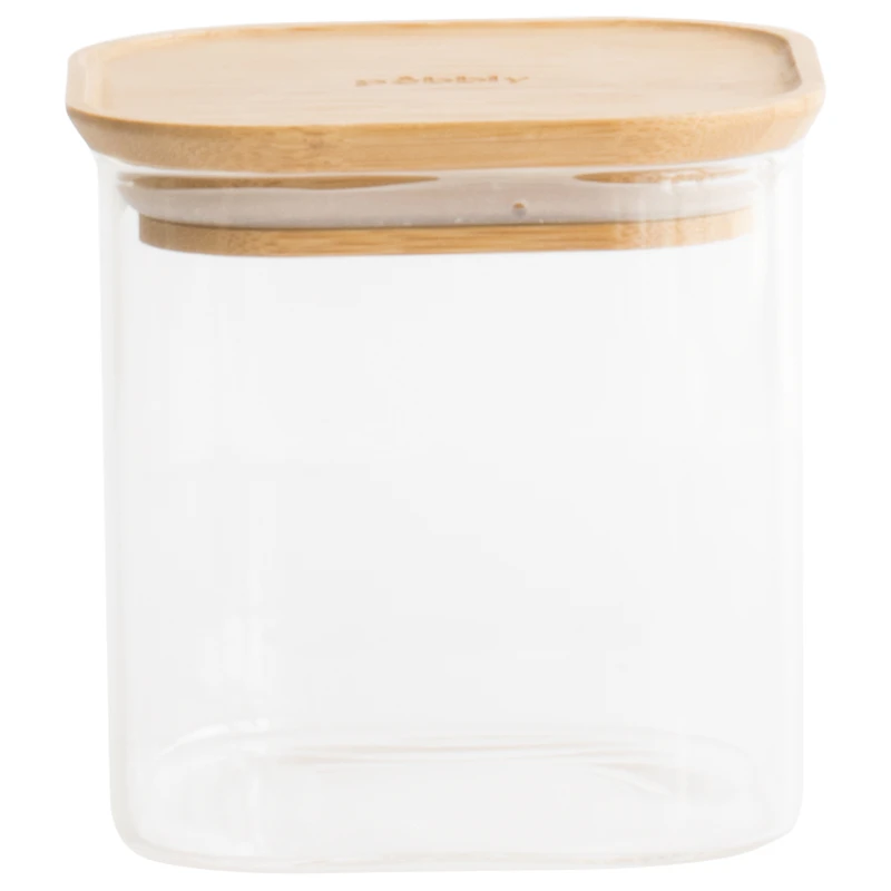 Glaskrukke Med Låg Firkantet, 80 cl