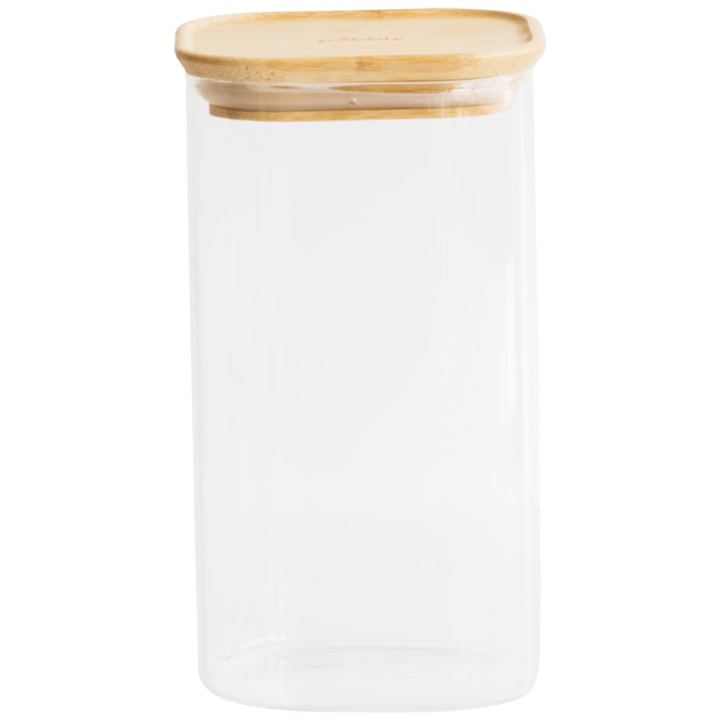 Glaskrukke Med Låg Firkantet, 1,4 L