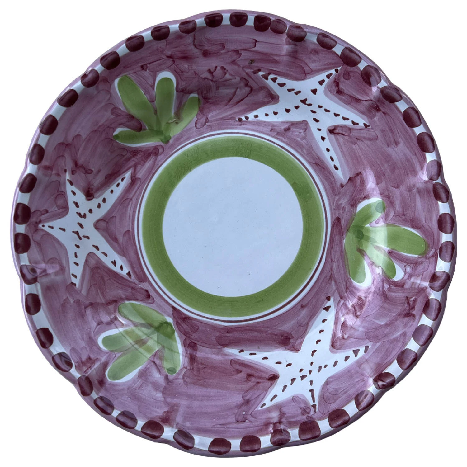 Piccola Home Amalfi Salattallerken 20 Cm - Asietter Keramik Rosa - PT20TV-A-RO-SM