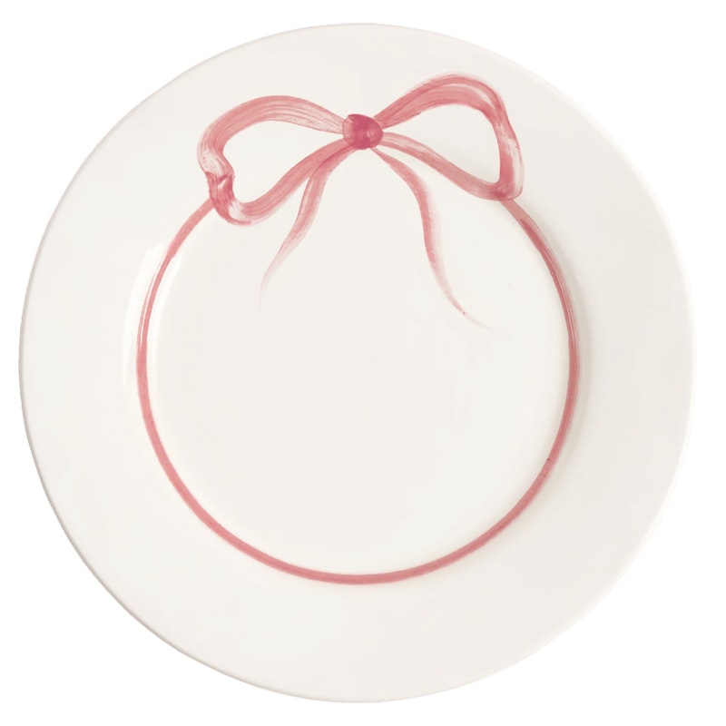 Bow Tallerken 28 cm, Rosa
