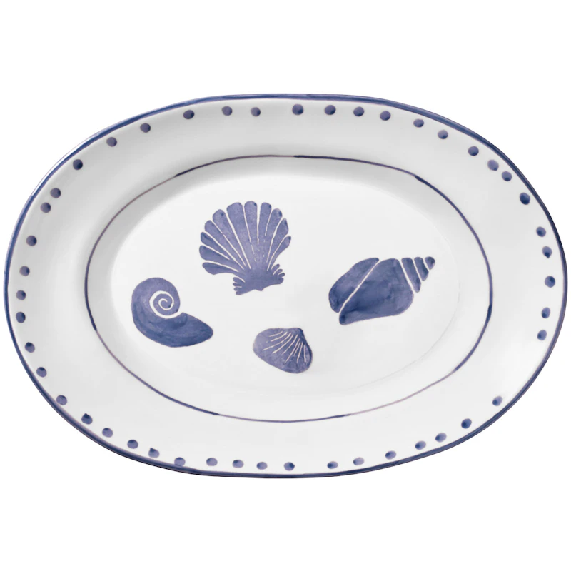 Marine Serveringsfad 28 cm, Blåt