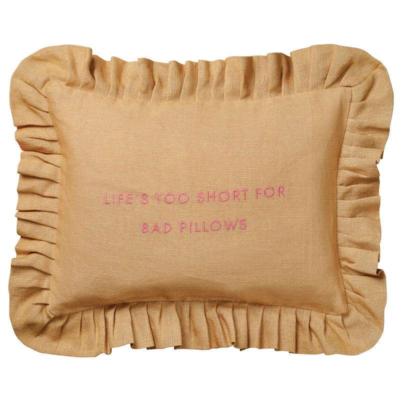 Quote Pudebetræk 30x40 cm, Harvest Yellow