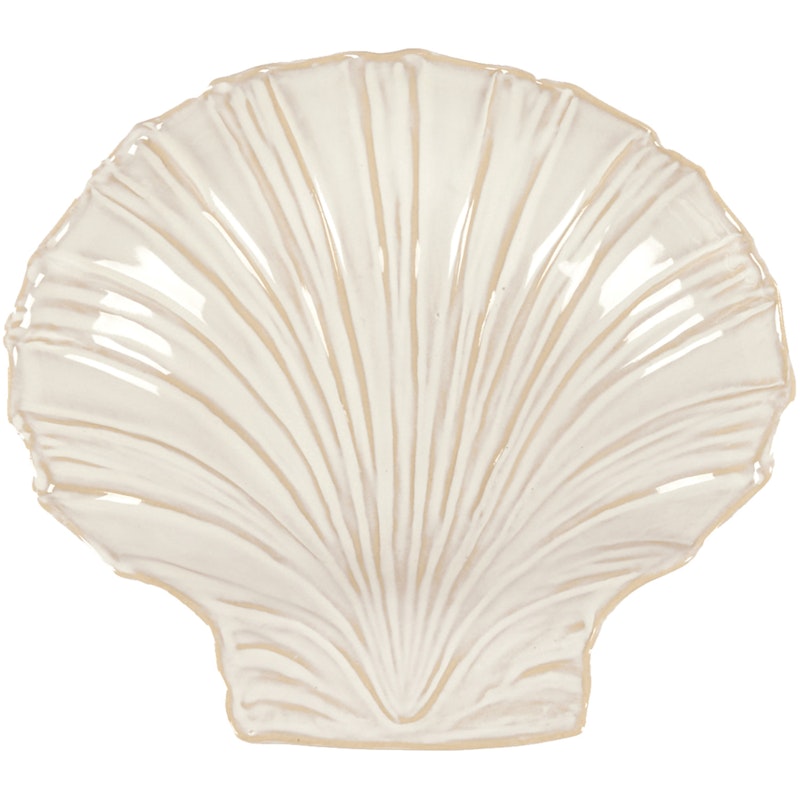 Shell Skål Medium, Hvid