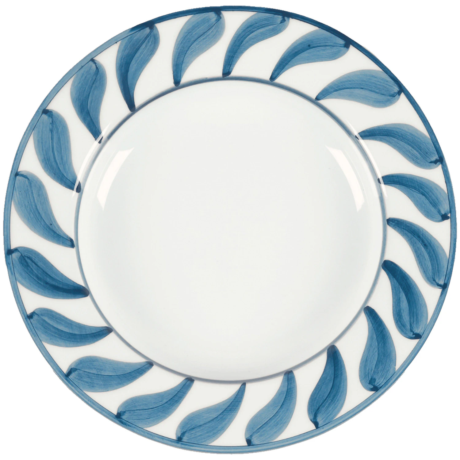 Pick a Poppy Swirl Dyb Tallerken 22 Cm - Dybe tallerkner Lert&oslash;j Bl&aring; - C032201SS24-158