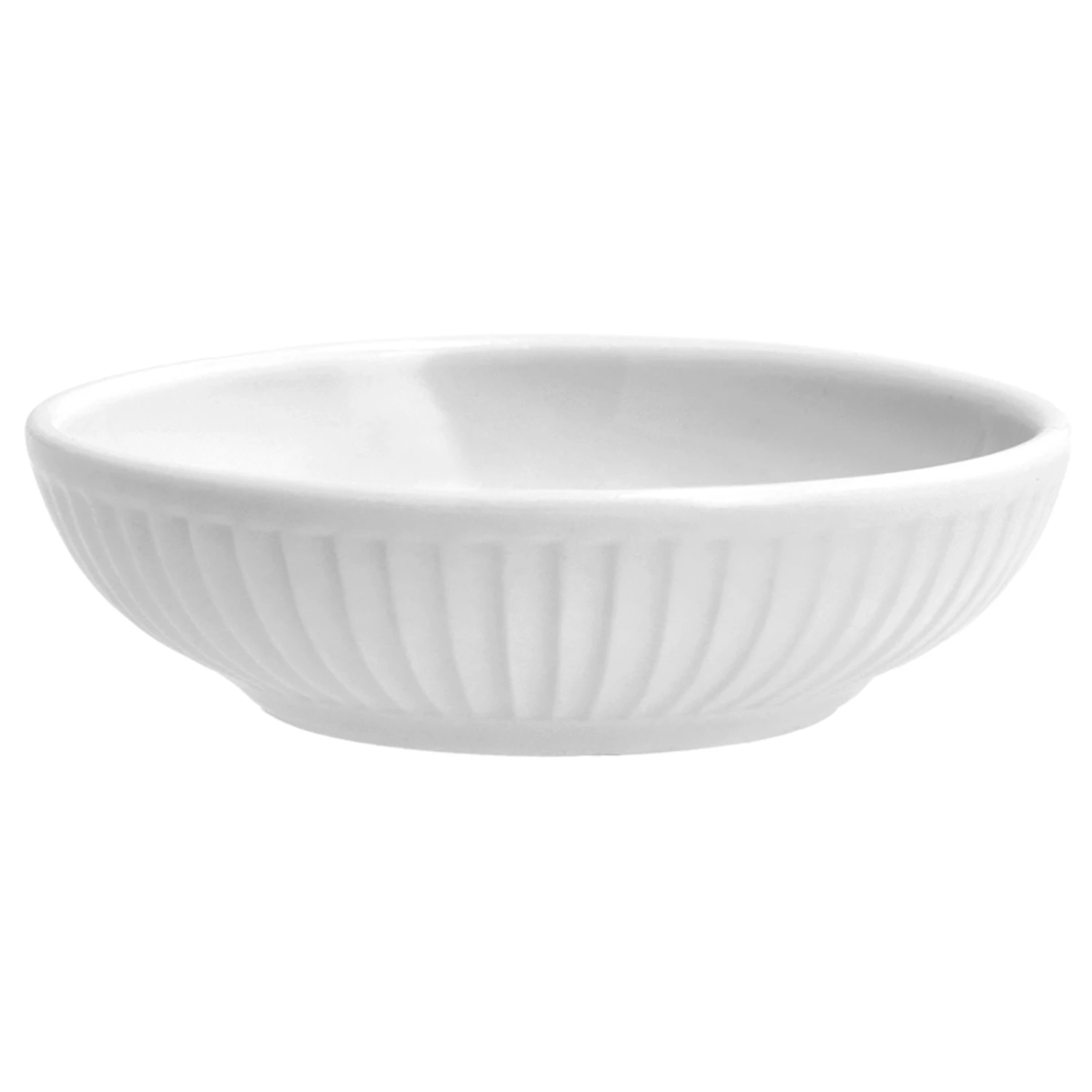 Pillivuyt Pliss&eacute; Sk&aring;l 9 Cm - Serveringssk&aring;le Porcel&aelig;n Hvid - 37413
