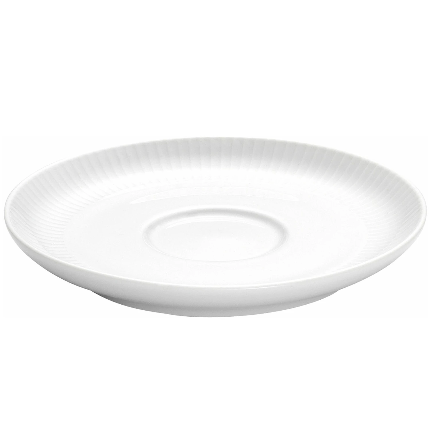 Pillivuyt Pliss&eacute; Tallerken &Oslash;13 Cm - &oslash;vrige-tallerkner-fad Porcel&aelig;n Hvid - 19686