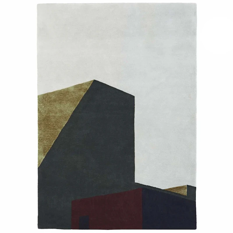 ARQUI 2 Tæppe 200x300 cm, Cedar Green/Lilla