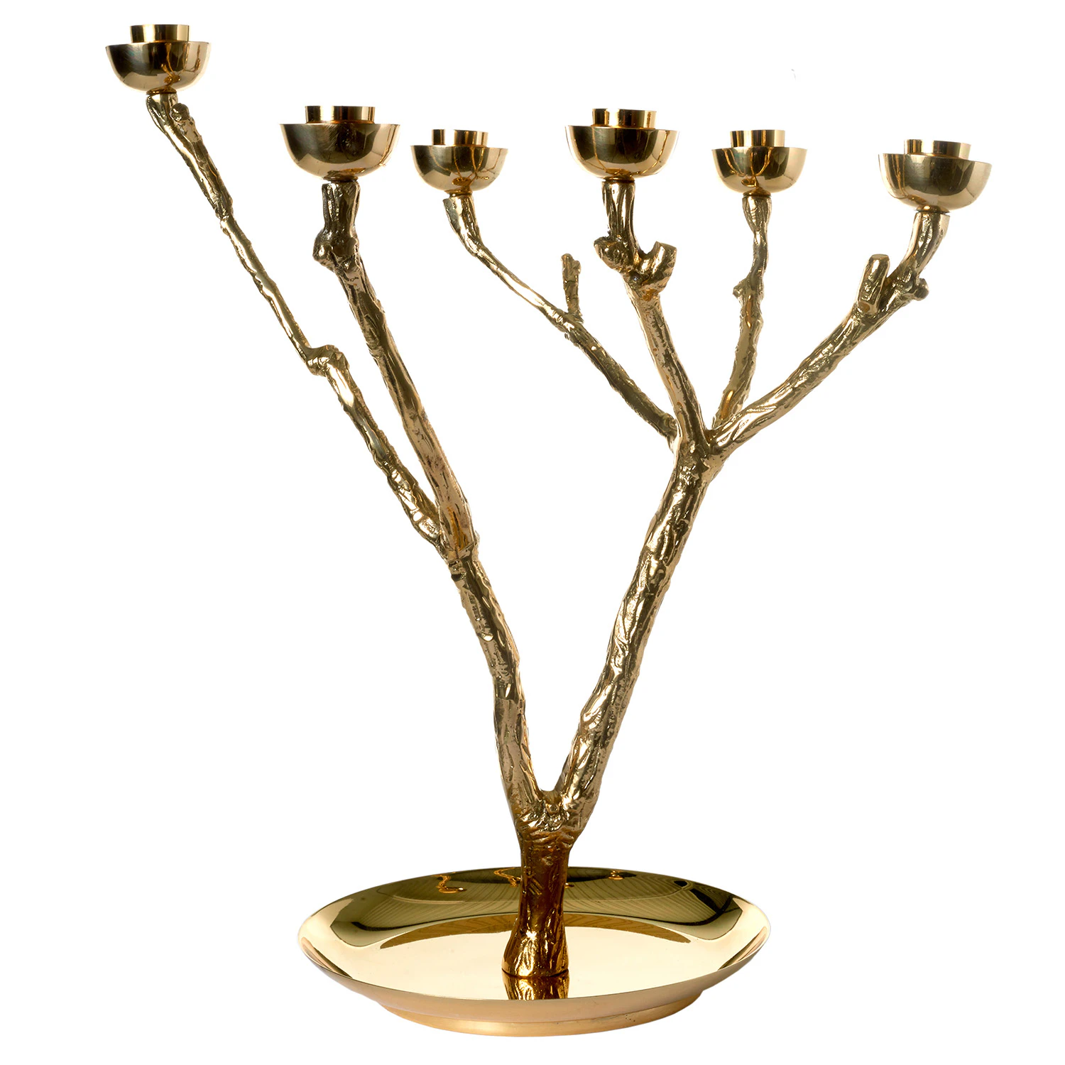 Polspotten Twiggy 35 Cm Gold - Fyrfadsstager Metal Guld - 375-225-057