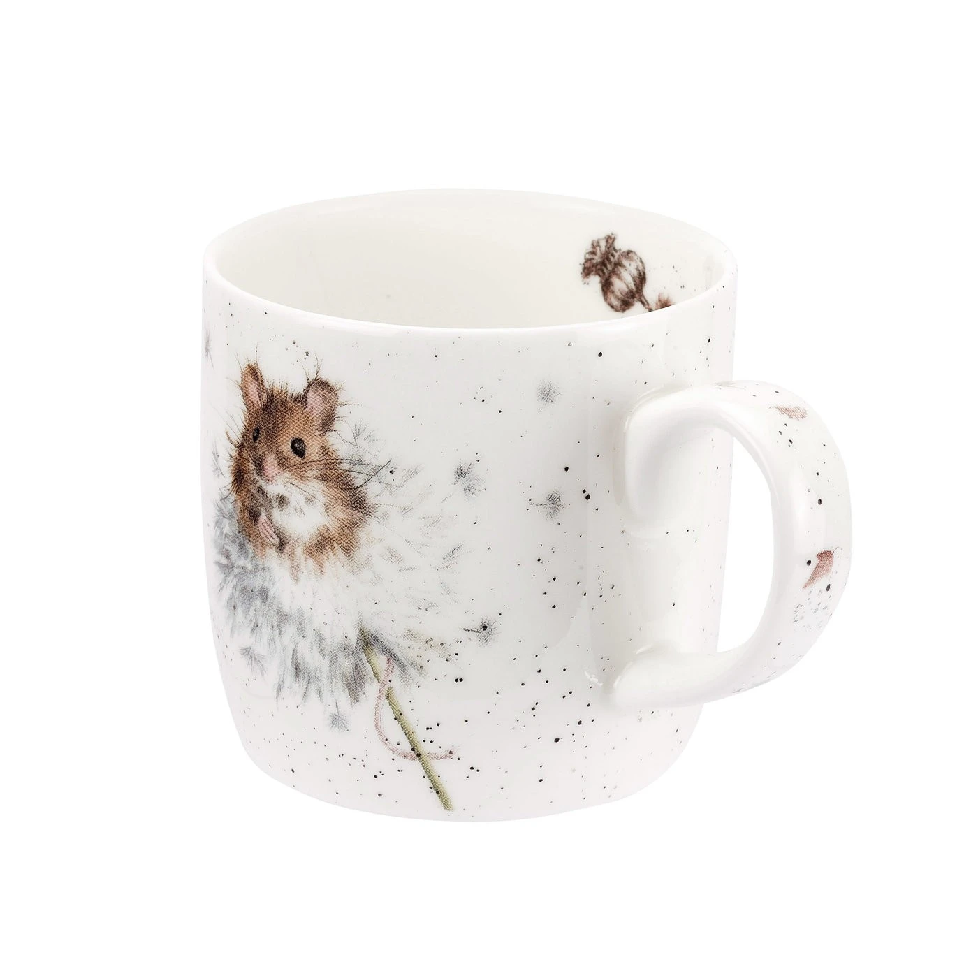 Portmeirion Royal Worcester Wrendale Country Mice Mug 31 Cl - Kaffekopper Benporcel&aelig;n Hvid - MMOH5629-XT