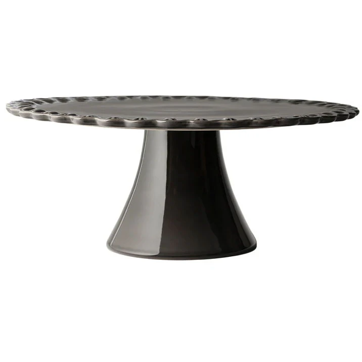 Potteryjo Tulipa Kagefad 30 Cm - Kagefad, T&aelig;rtefade & Sk&aring;le Stent&oslash;j Almost Black - 025509-V2440