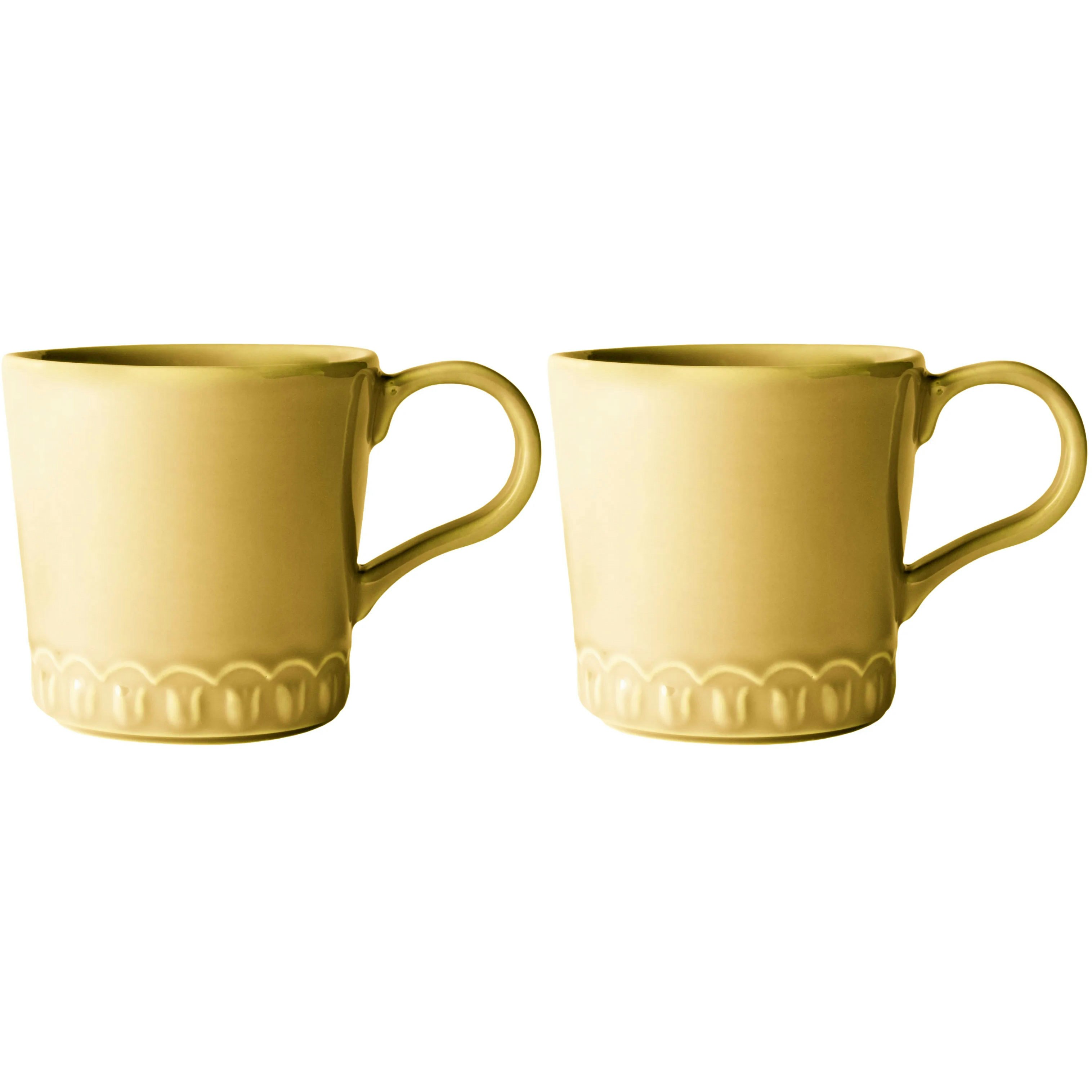 Potteryjo Tulipa Krus 40 Cl 2-pak - Kaffekopper Stent&oslash;j Pale Moon - 025505-V2555