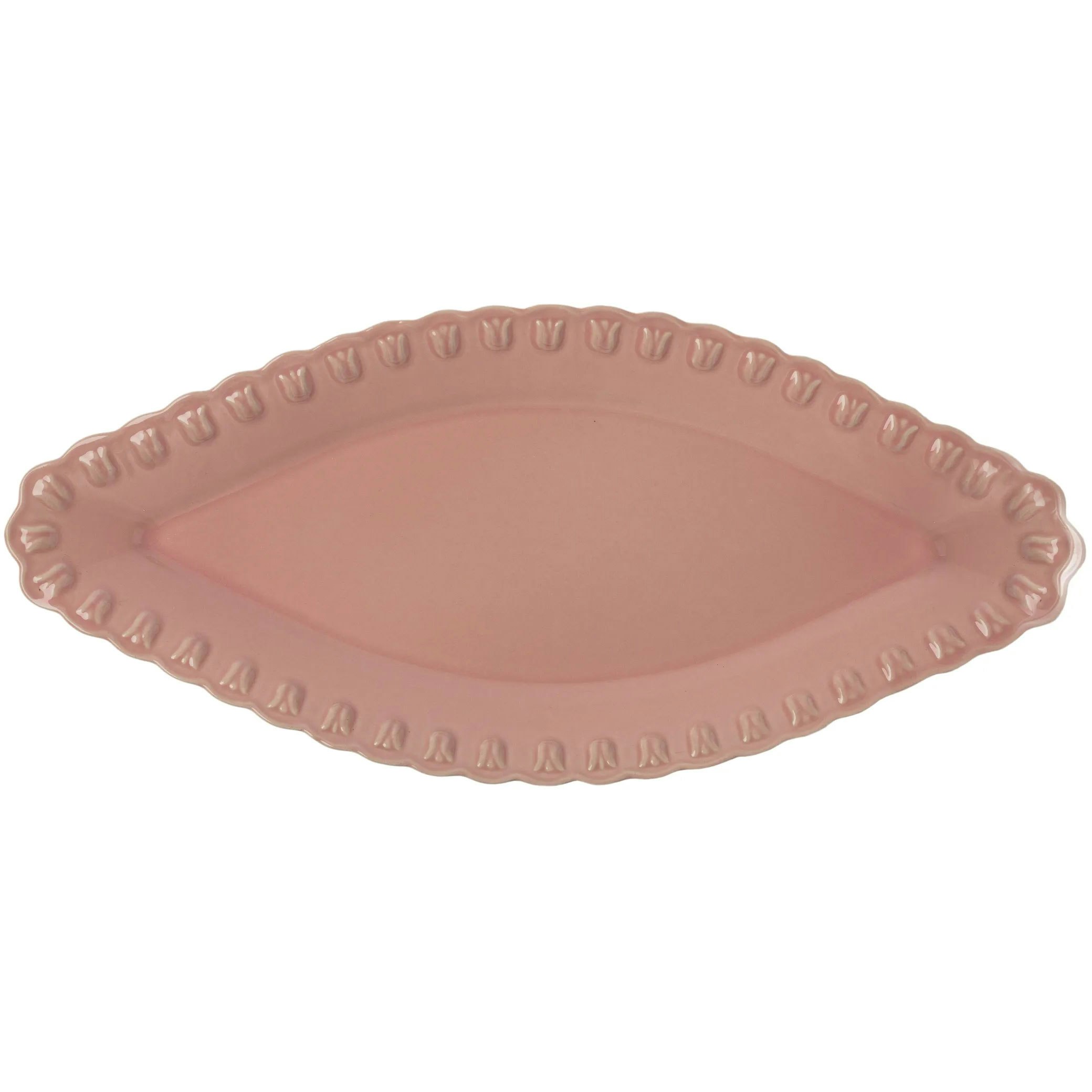 Potteryjo Tulipa Serveringsfad 20x45 Cm - Serveringsfad Stent&oslash;j Bela Portuguesa - 025506-V2550