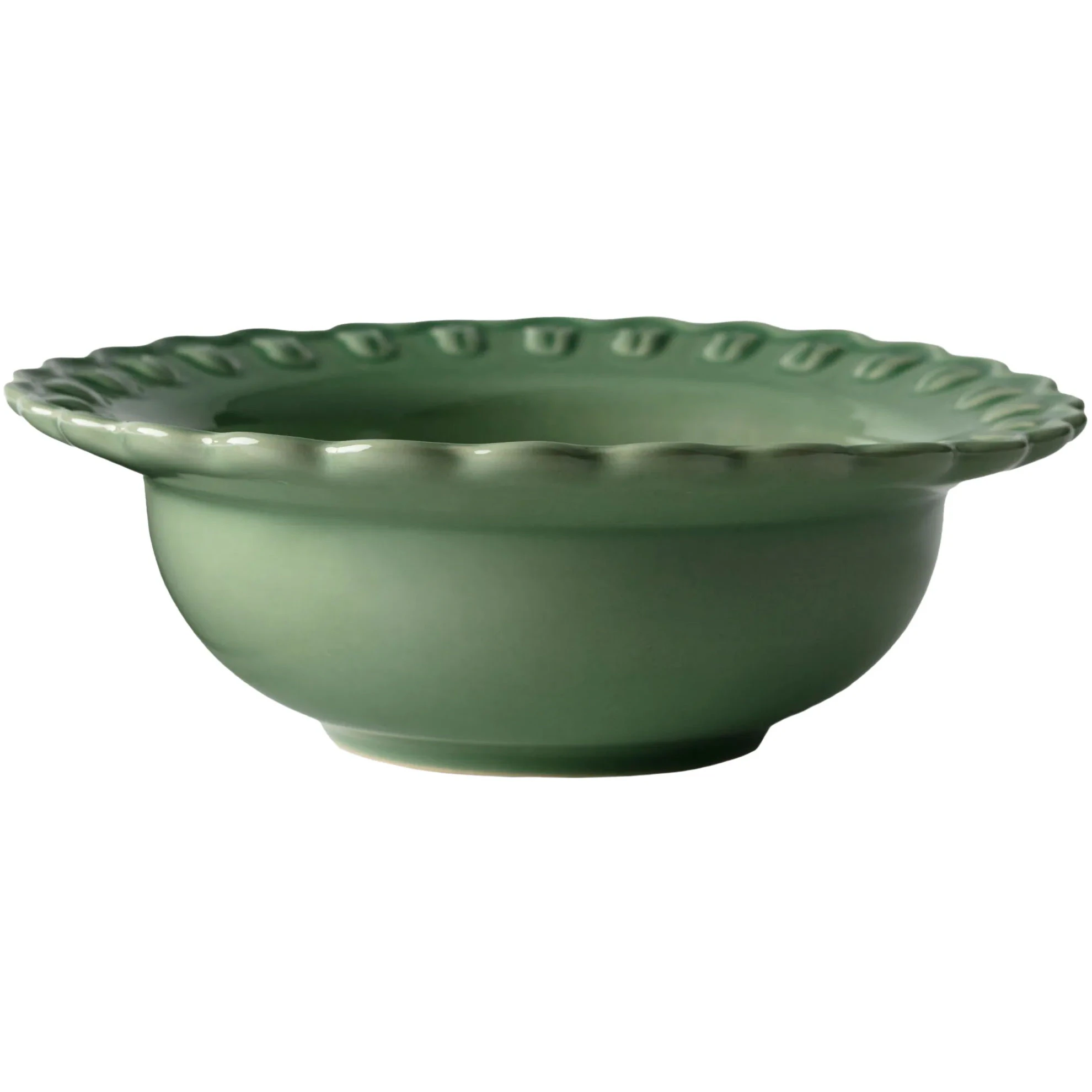 Potteryjo Tulipa Sk&aring;l 17 Cm 2-pak - Morgenmadssk&aring;le Stent&oslash;j Verona Green - 025510-V2292