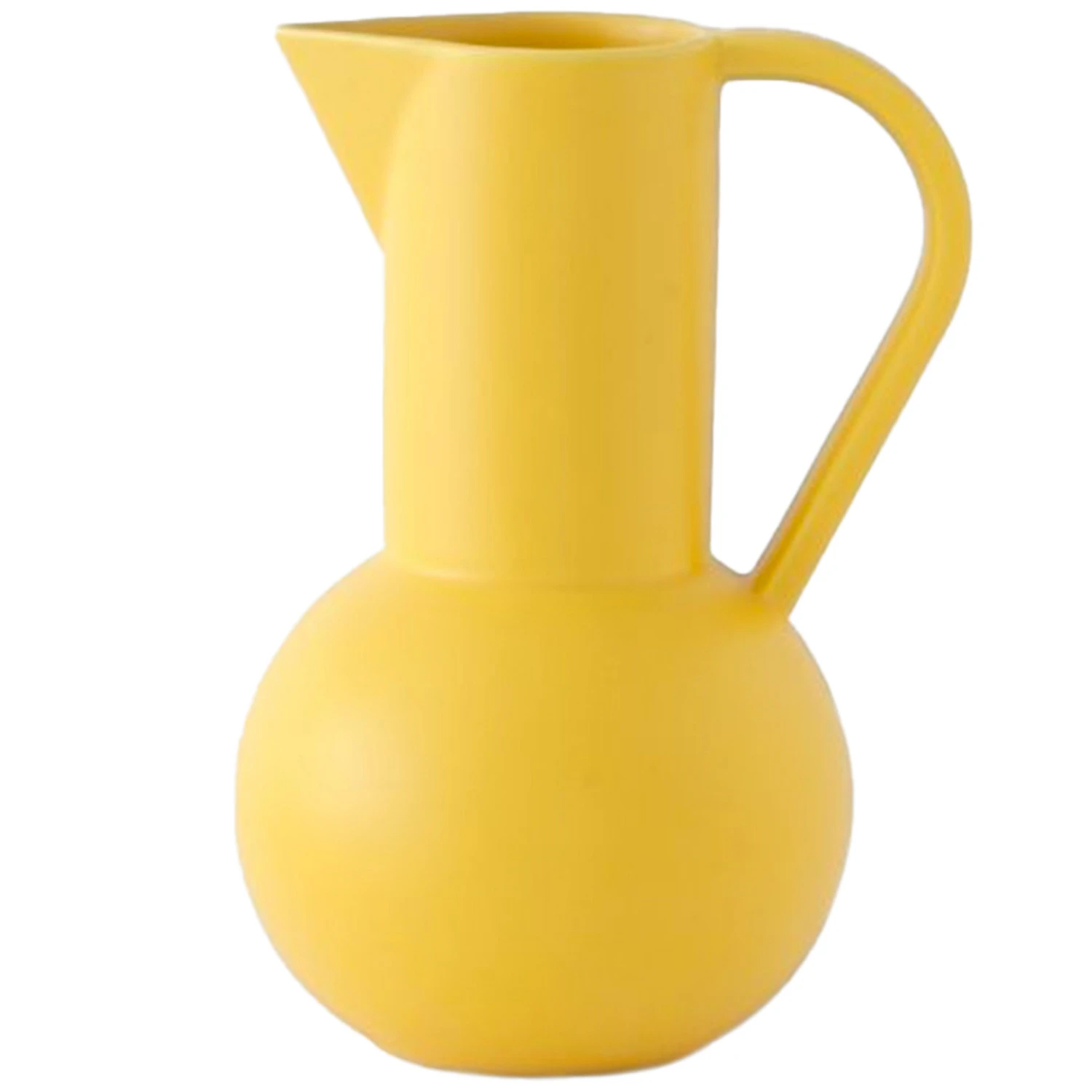 Raawii Str&oslash;m Kande 1.5 L - Vandkarafler & Vandkander Earthenware Freesia Yellow - R4001