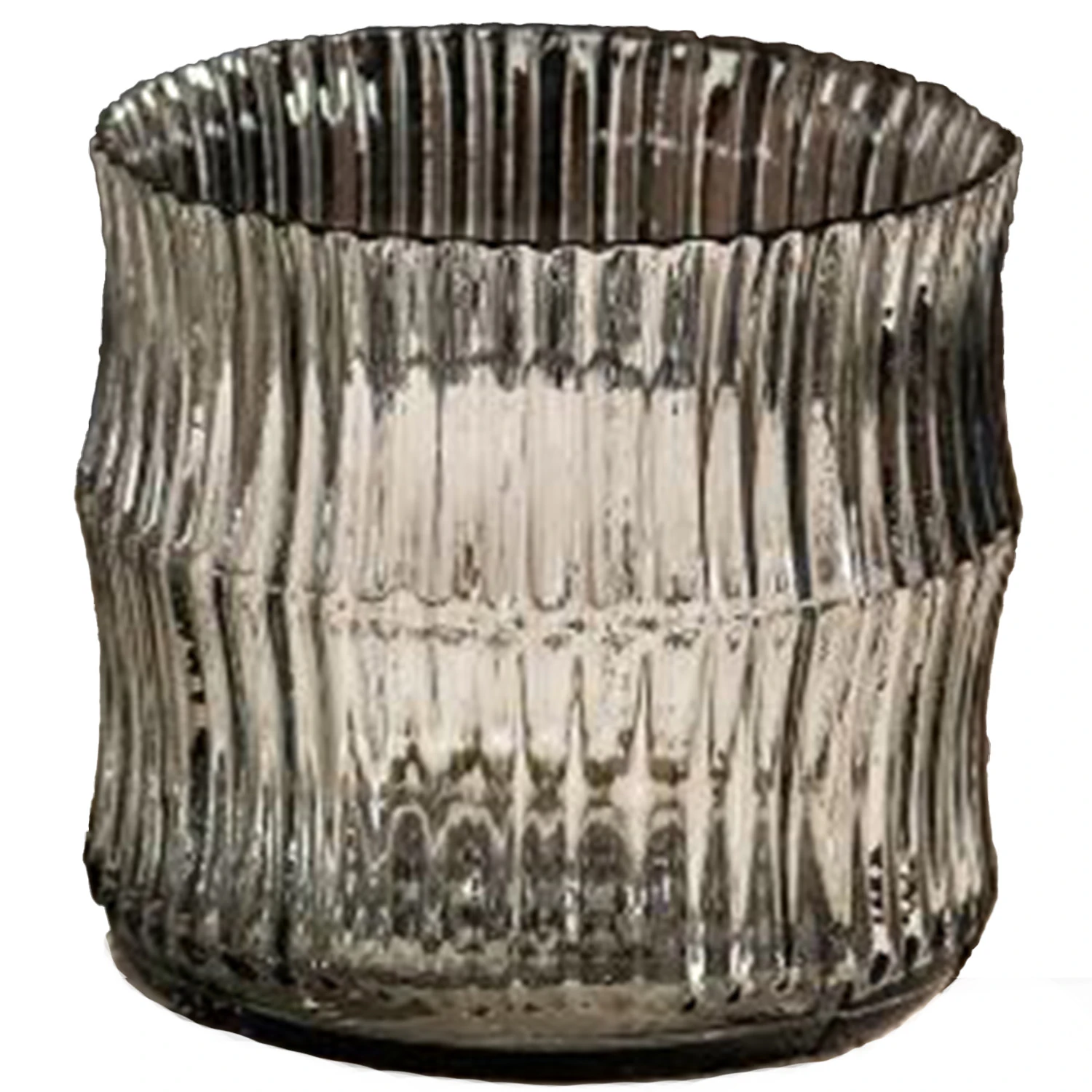 Reijmyre Lina Lysestage 7,5 Cm - Lysestager Glas Smokey - 72214